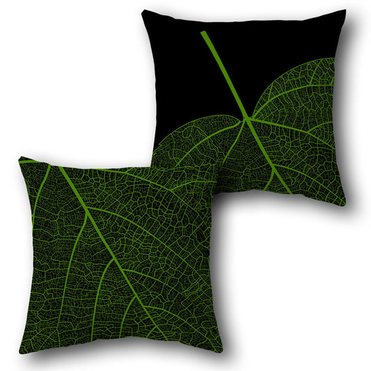 Leaf Vein Cushion Single (Front & Back)