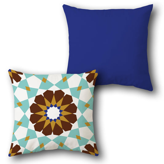 Mosaic Star Cushion Single (Front & Back)
