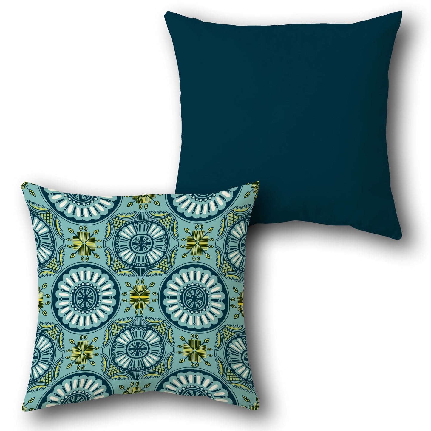 Medallion Tile Cushion Single (Front & Back)