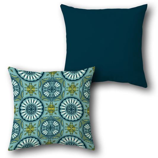 Medallion Tile Cushion Single (Front & Back)