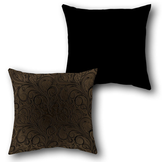Single Sided Ornate Swirl Cushion Design (Front & Back)