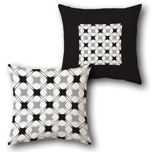 Diamond Star Lattice Cushion (Front & Back)