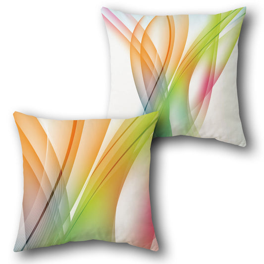 Flowing Waves Cushion (Front & Back)