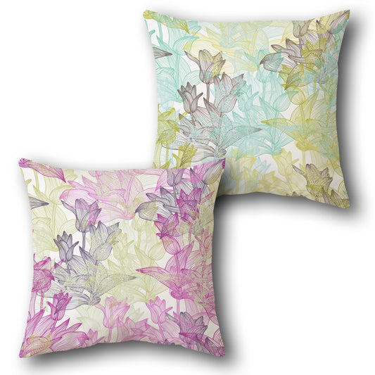 Tulip Harmony Cushion Single (Front & Back)