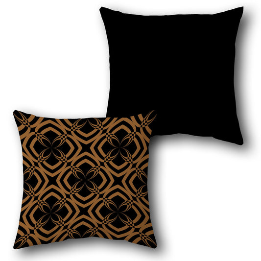 Geometric Starburst Cushion (Front & Back)