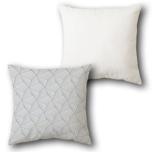 Geometric Wave Cushion (Front & Back)