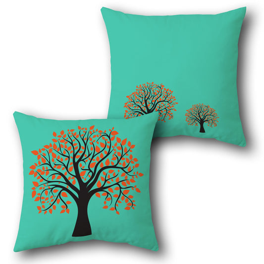 Tree & Dual Tree Double-Sided Cushion (Front & Back)