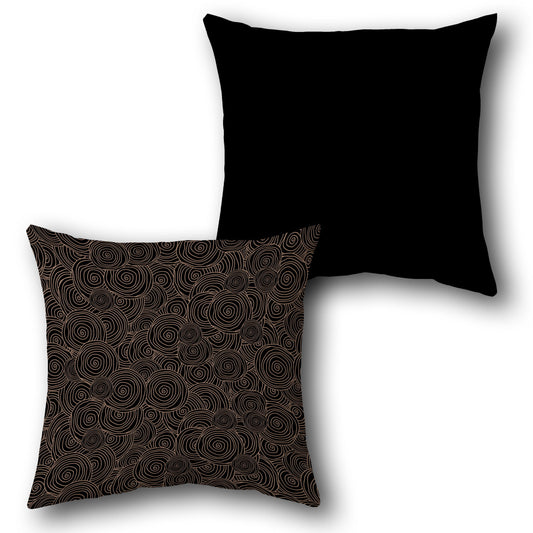 Swirl Elegance Cushion (Front & Back)