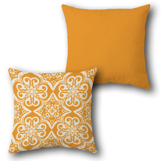 Ornate Paisley Cushion (Front & Back)