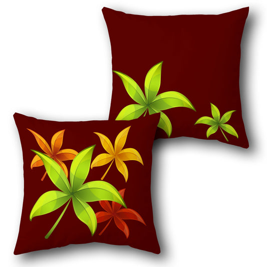Autumn Leaves Cushion (Front & Back)