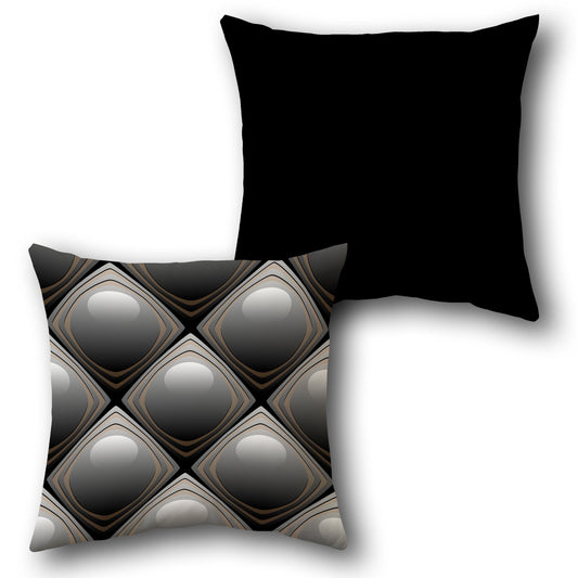 Puffed Diamond Cushion (Front & Back)