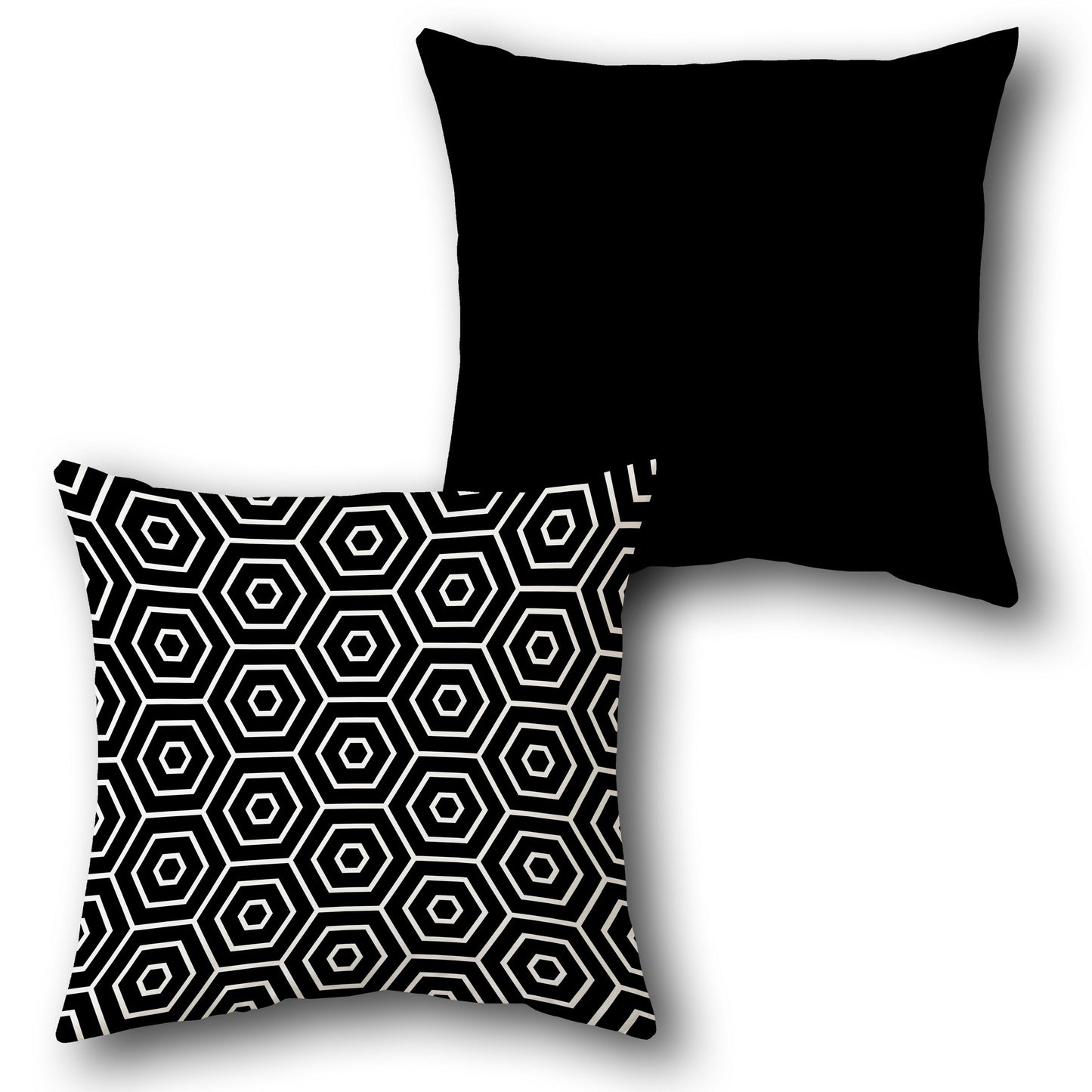 Hexagon Hive Cushion (Front & Back)