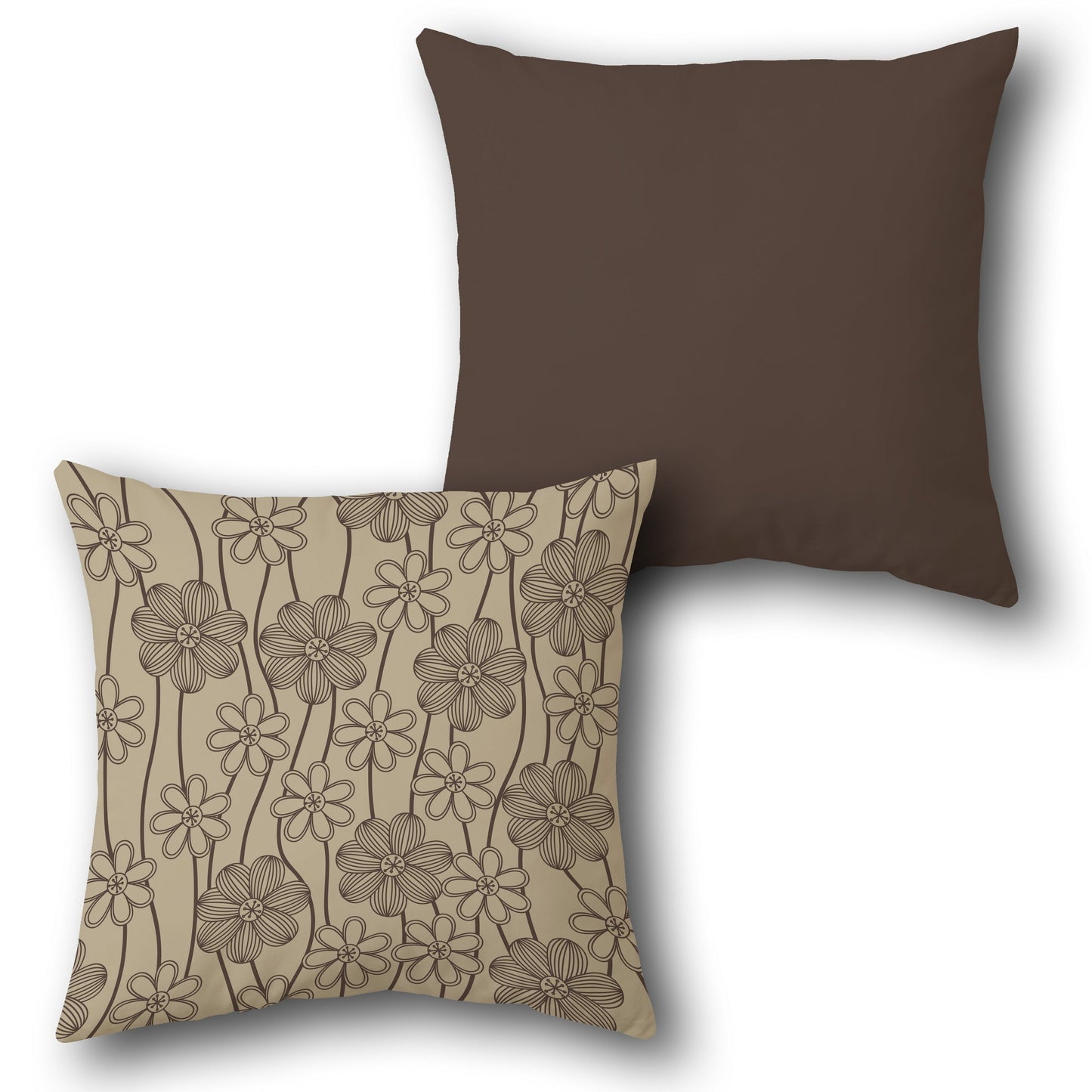 Floral Vines Cushion (Front & Back)