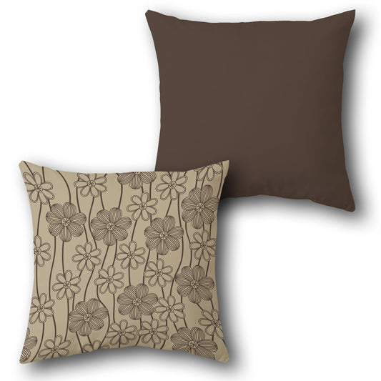 Floral Vines Cushion (Front & Back)